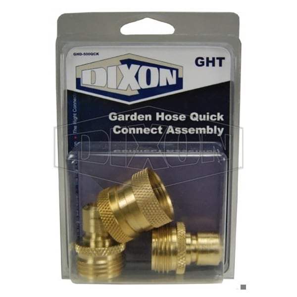 Dixon GARDEN HOSE DISPLAY-500QCK BRASS GHD-500QCK - main